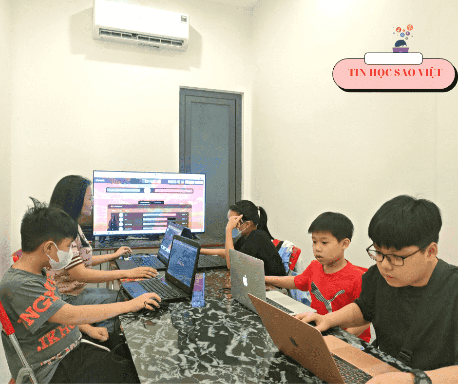 lớp học lập trình c cho trẻ em