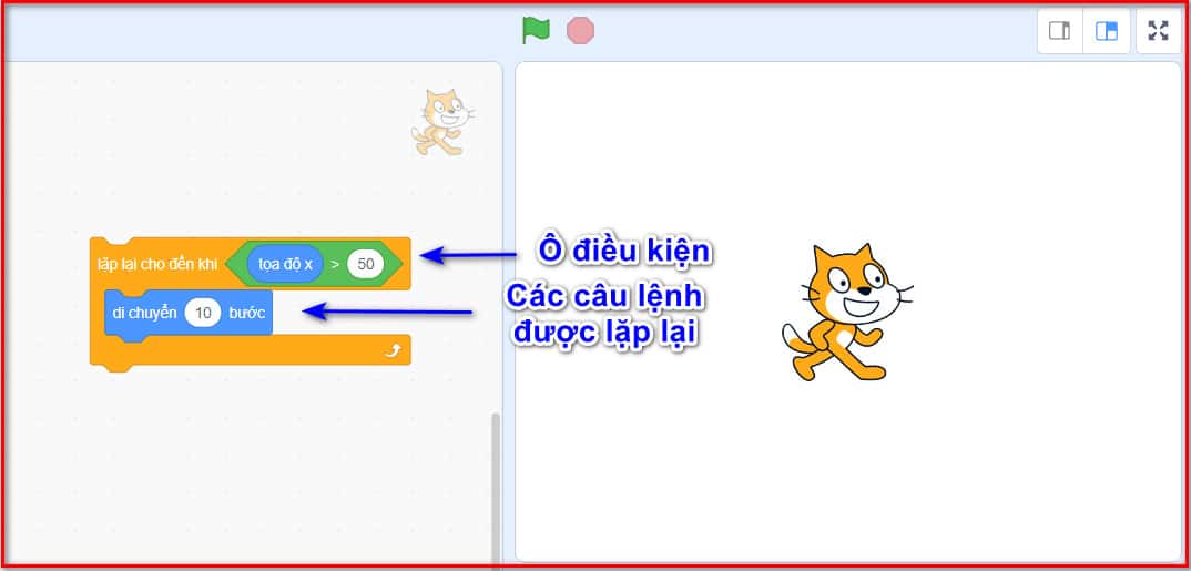 Lệnh lặp có điều kiện