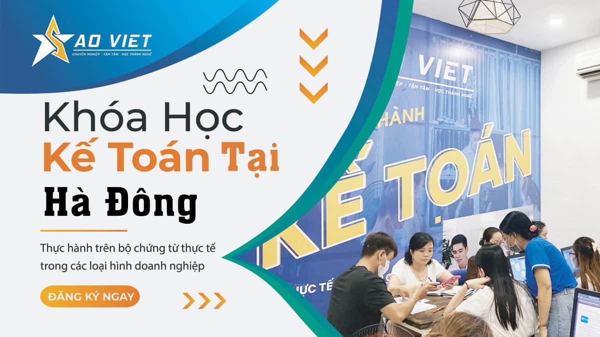 khóa học kế toán hà đông