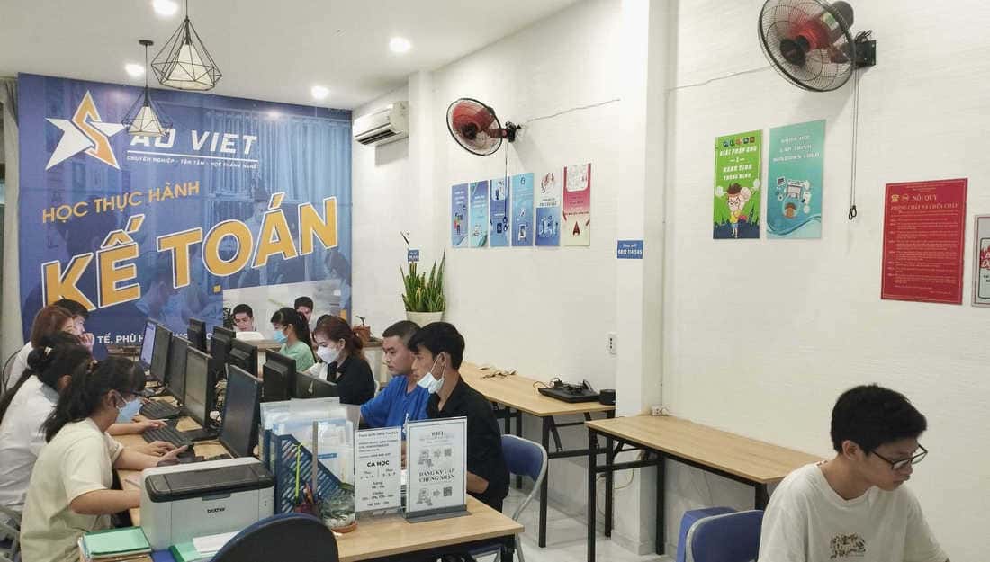 học kế toán thực hành tphcm