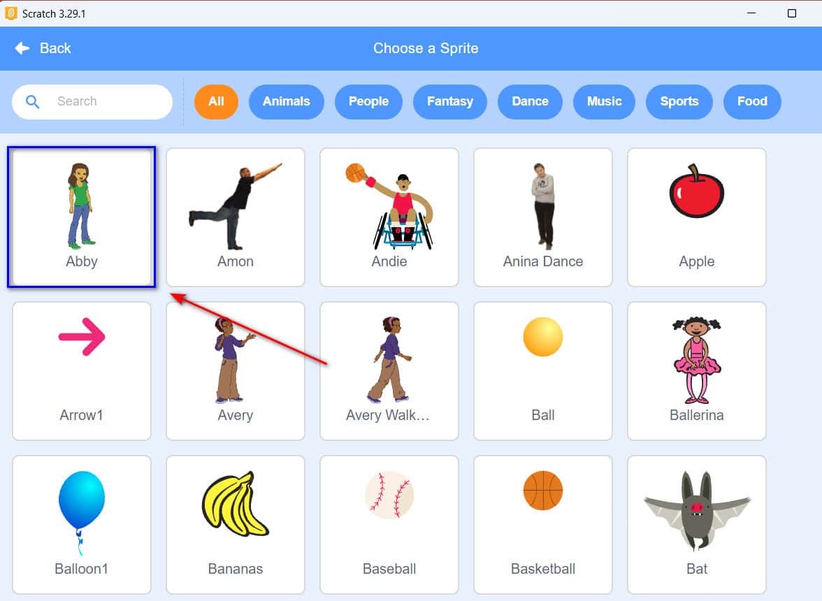 hình chọn nhân vật