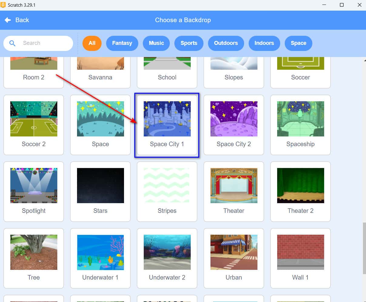 hình chọn phông nền