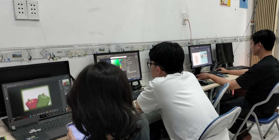 học photoshop cấp tốc