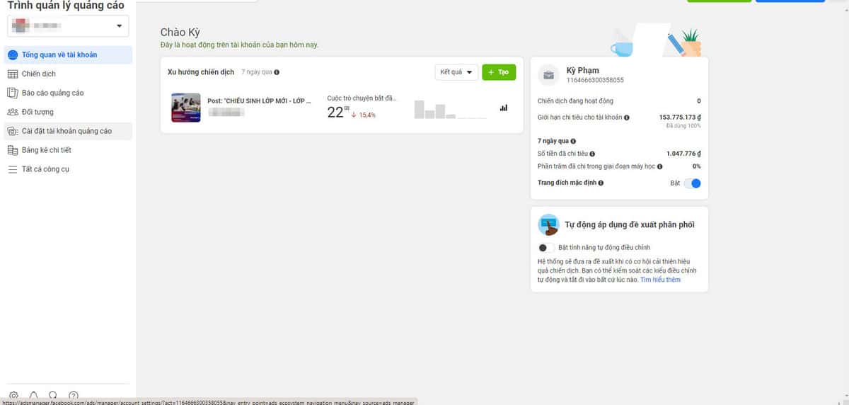 quảng cáo facebook nhanh