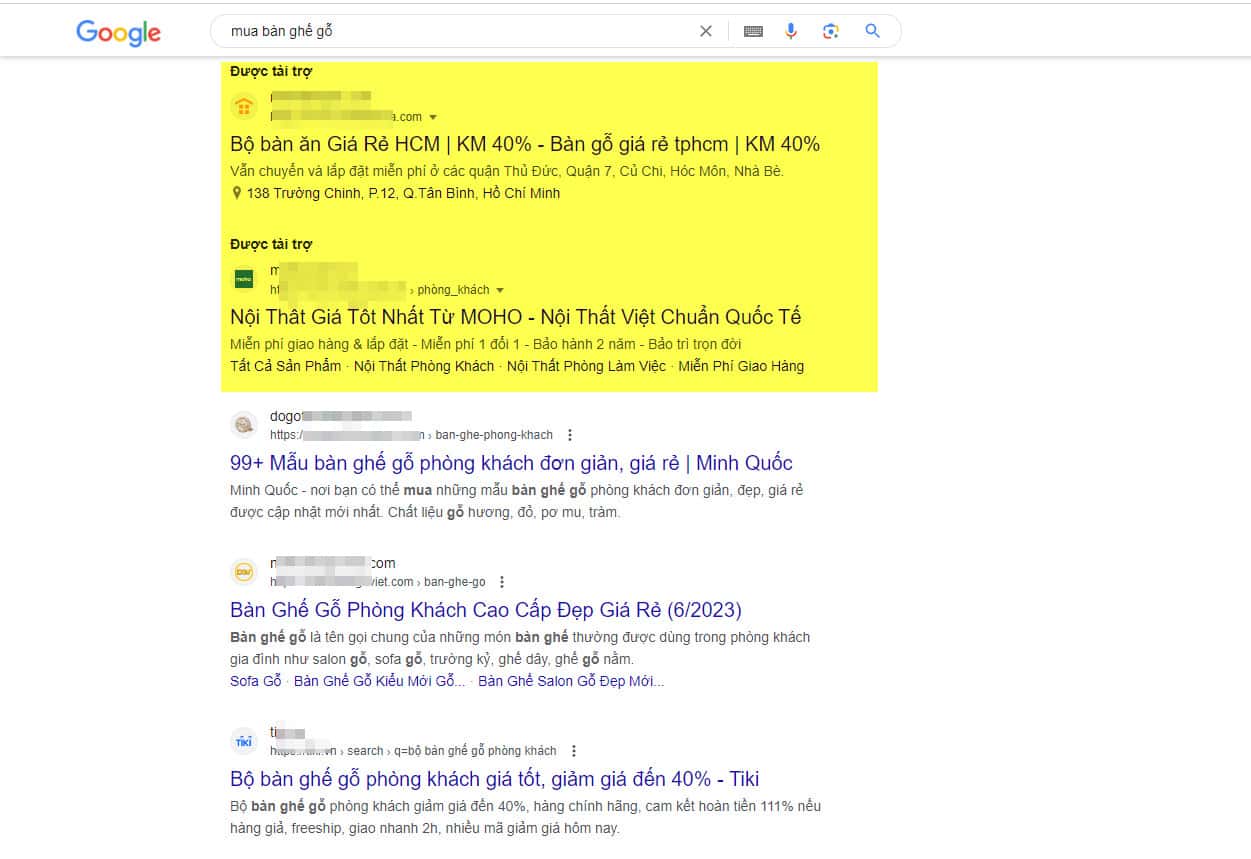 quảng cáo google cấp tốc