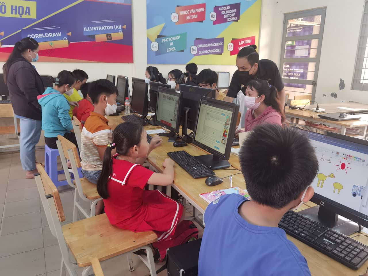 Khóa học tin học cho trẻ em tại Thủ Đức