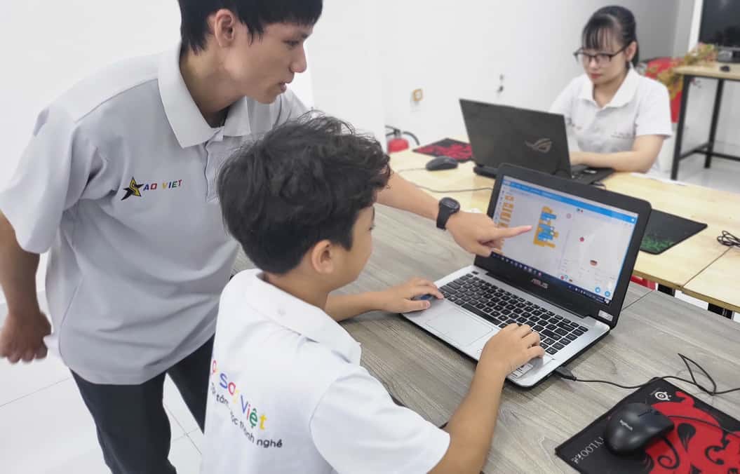 tin học trẻ em sao việt