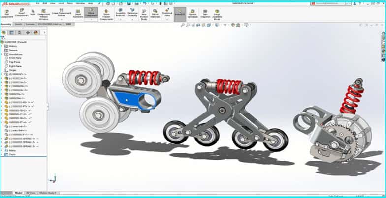Bài tập Solidworks ví dụ 3