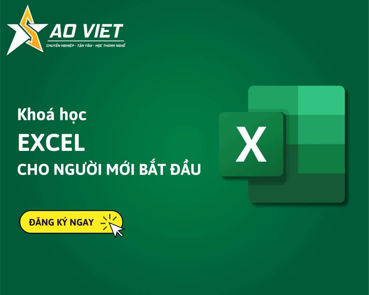 Khóa học Excel cho người mới bắt đầu