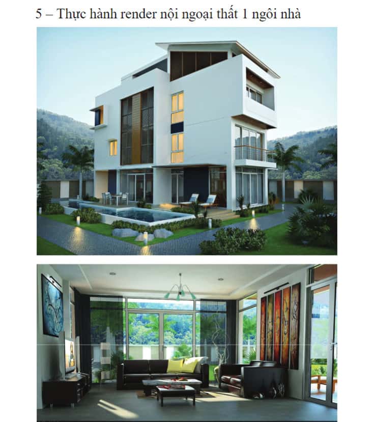 Bài Tập Sketchup Vray