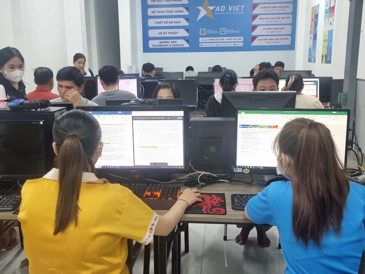 Trung tâm tin học Sao Việt Thuận An