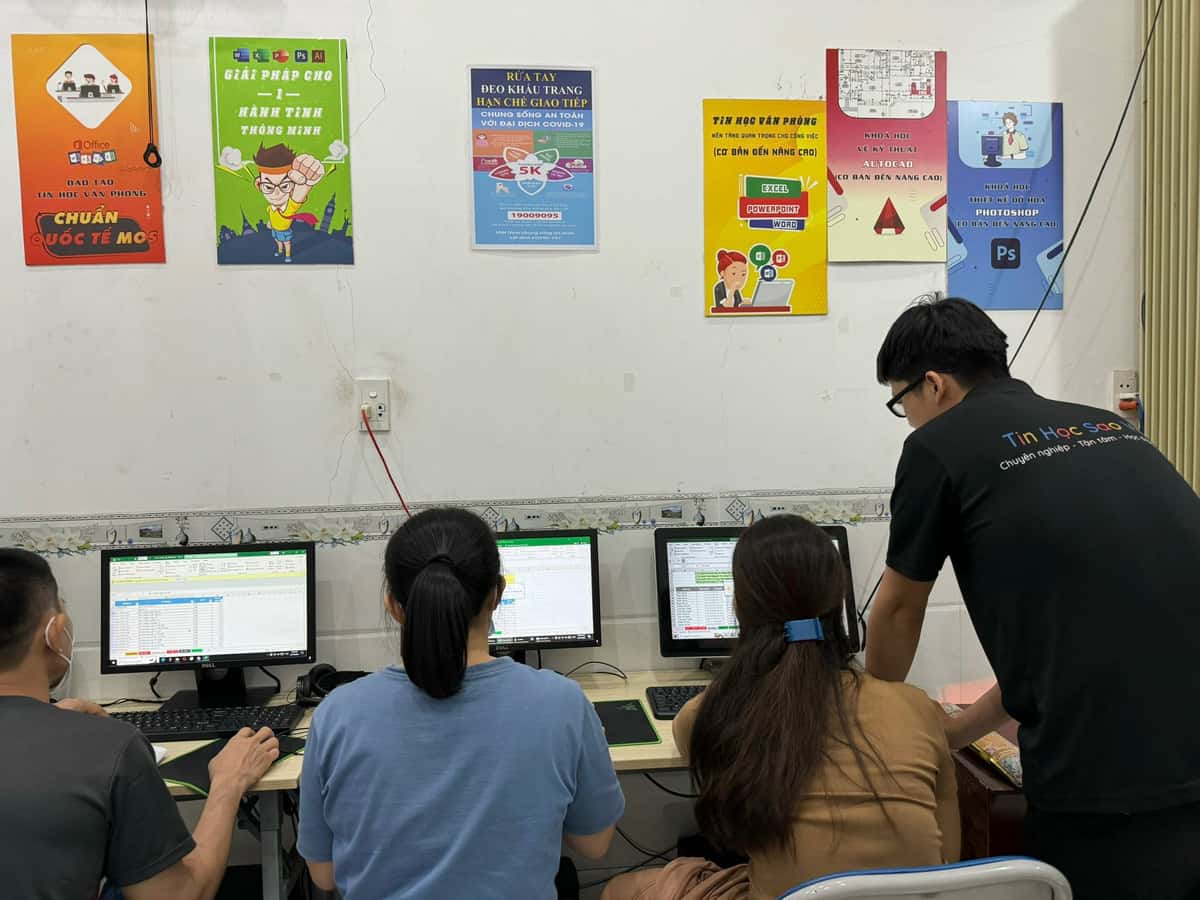 lớp học excel quận 8