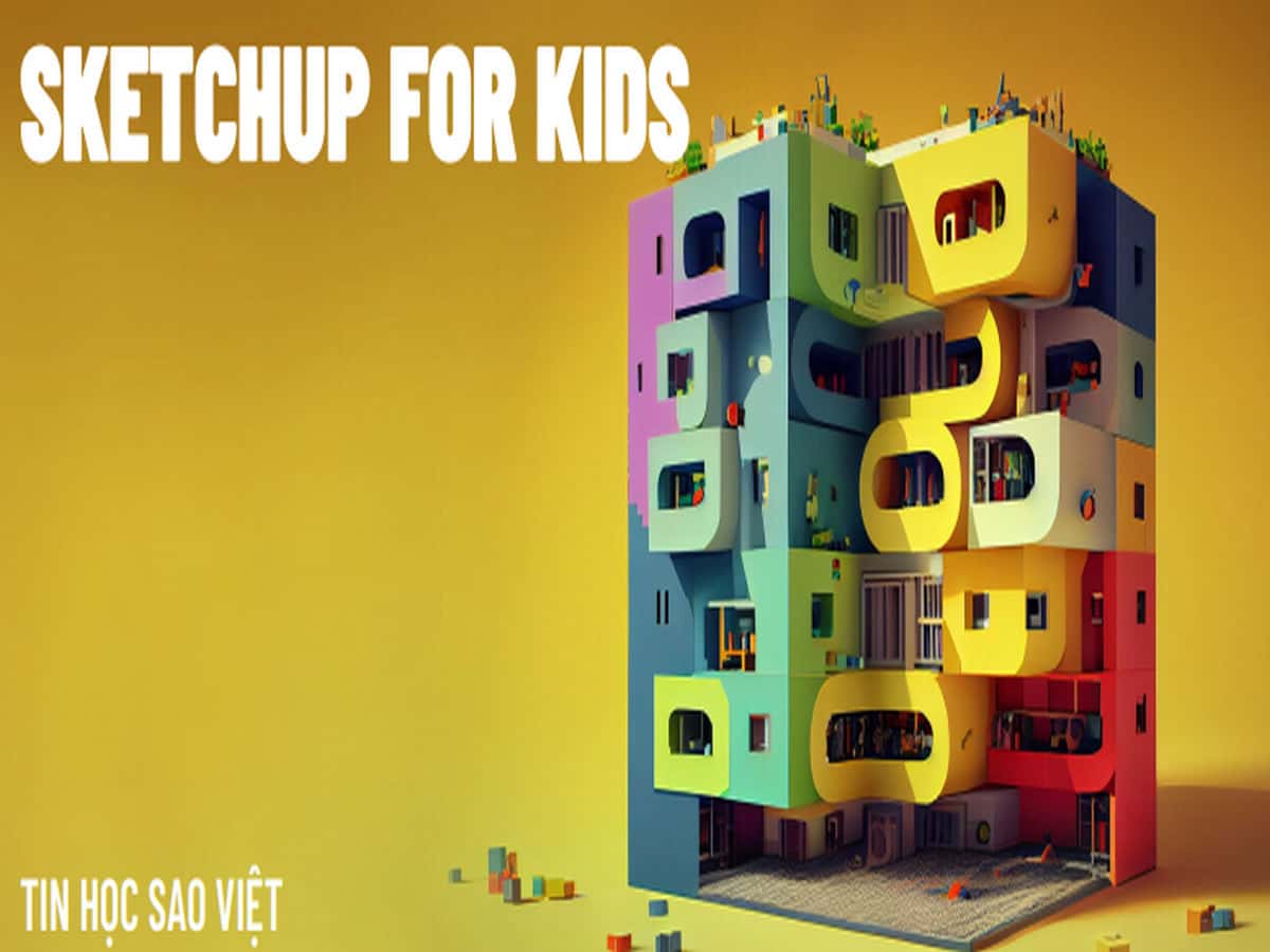 Bài tập thực hành dựng hình 3d cho trẻ em