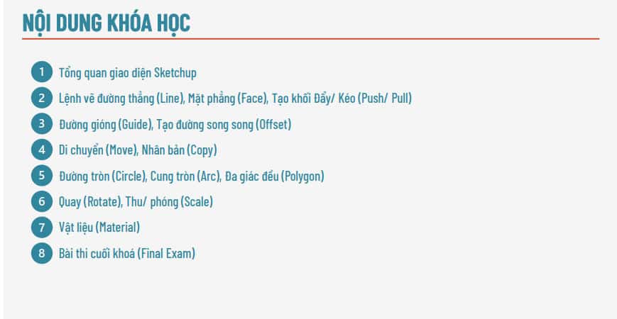 Nội dung khóa học Thiết Kế Và Dựng Hình 3D Cho Trẻ Em