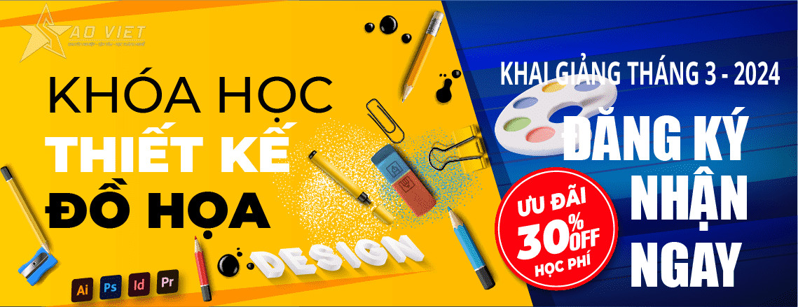 Ưu đãi khóa học thiết kế đồ họa