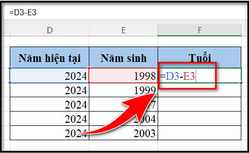 Cách 1: Tính đơn giản