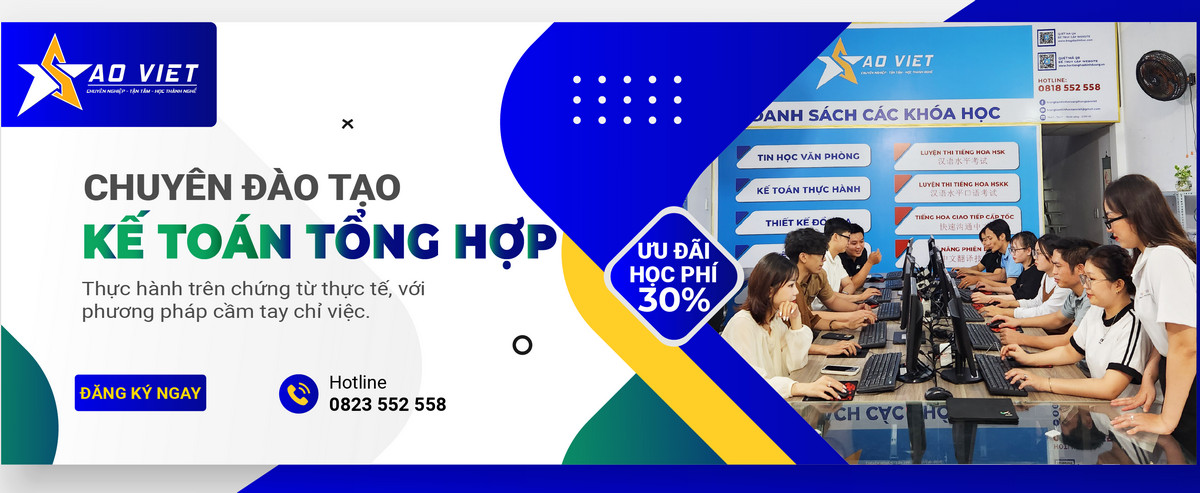 khóa học kế toán mới