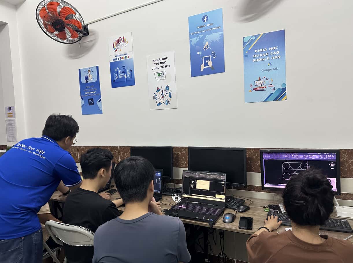 học autocad củ chi ngắn hạn