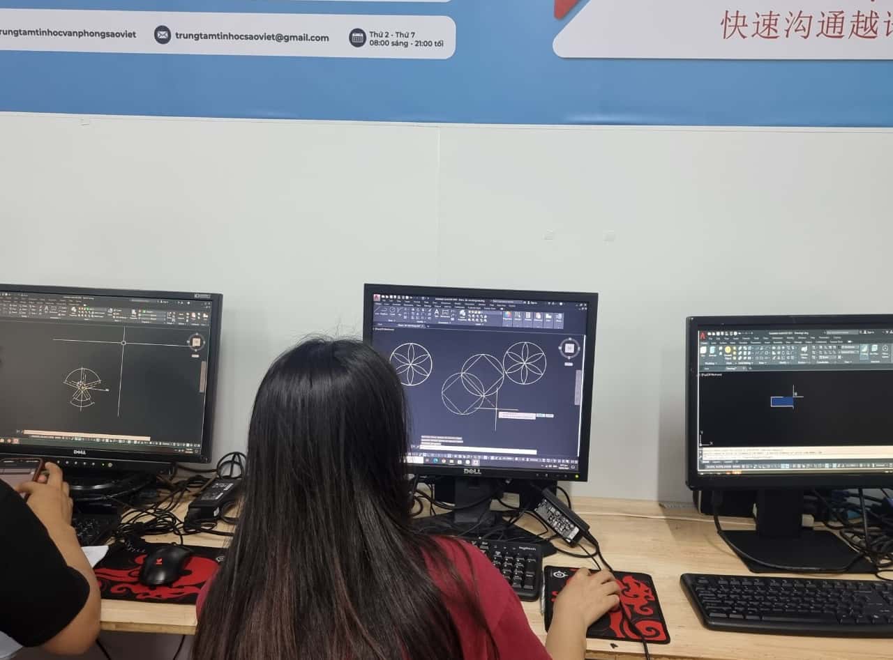 học autocad điện