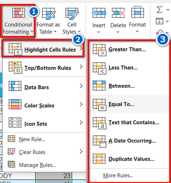 Chọn điều kiện