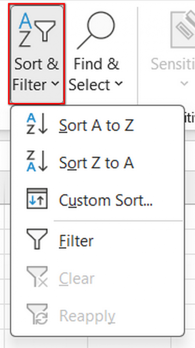 Sắp xếp và lọc dữ liệu