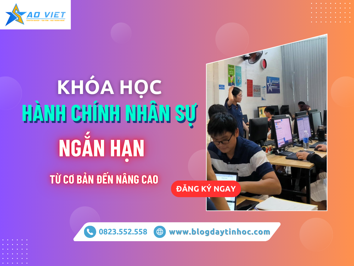 Khóa Học Hành Chính Nhân Sự Ngắn Hạn