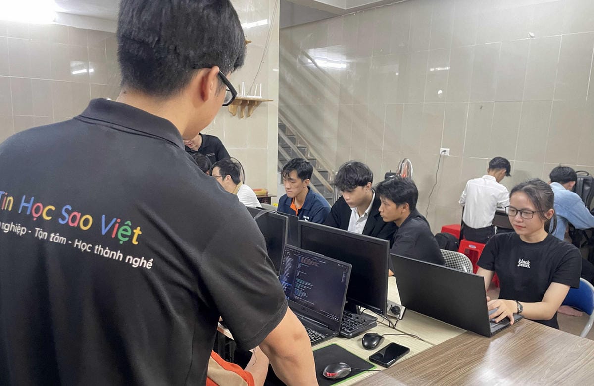 Thông tin liên hệ Trung Tâm Đào Tạo Tin Học Sao Việt