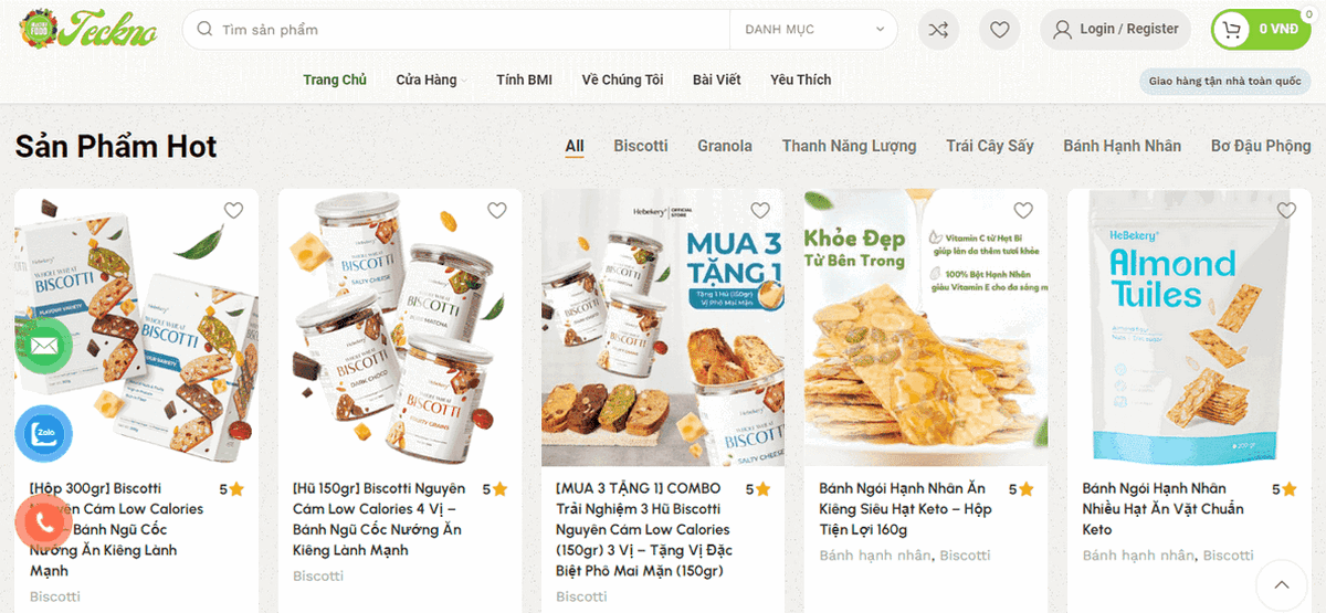 Website  thương mại điện tử