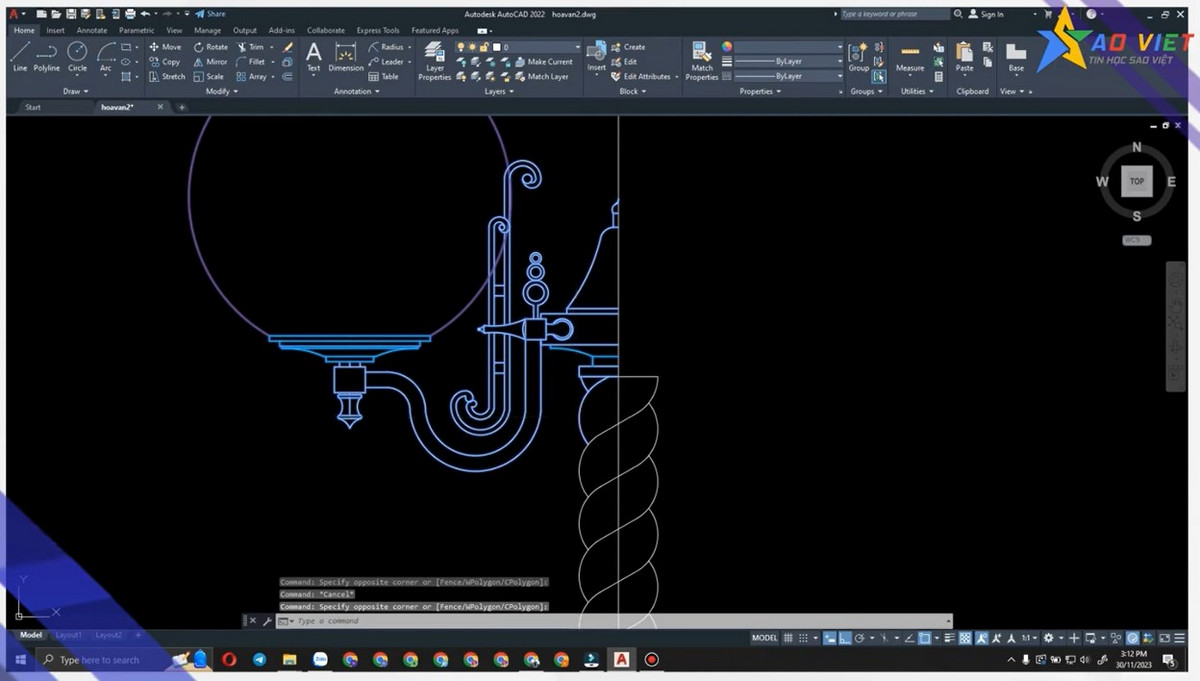 Kiến Thức Thao Tác Cơ Bản Trong AutoCAD