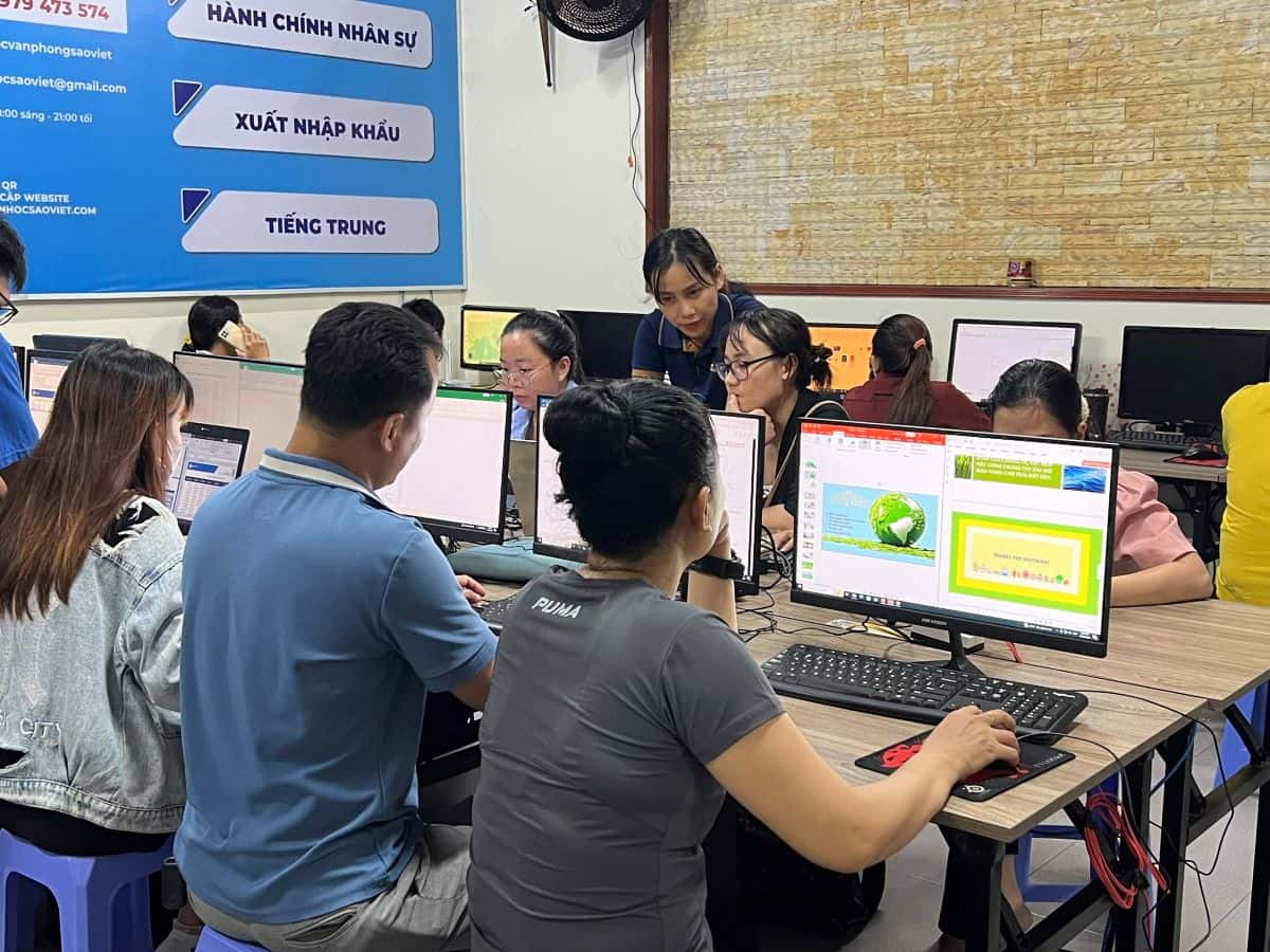 Khóa học powerpoint cho người mới bắt đầu