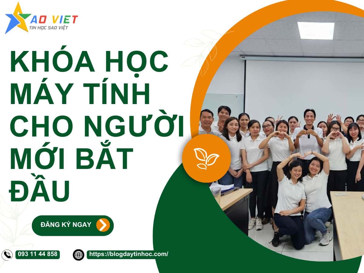 Khóa học máy tính cho người mới bắt đầu