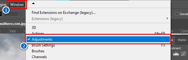 Bước 1 trong bài 9 chỉnh màu trong photoshop