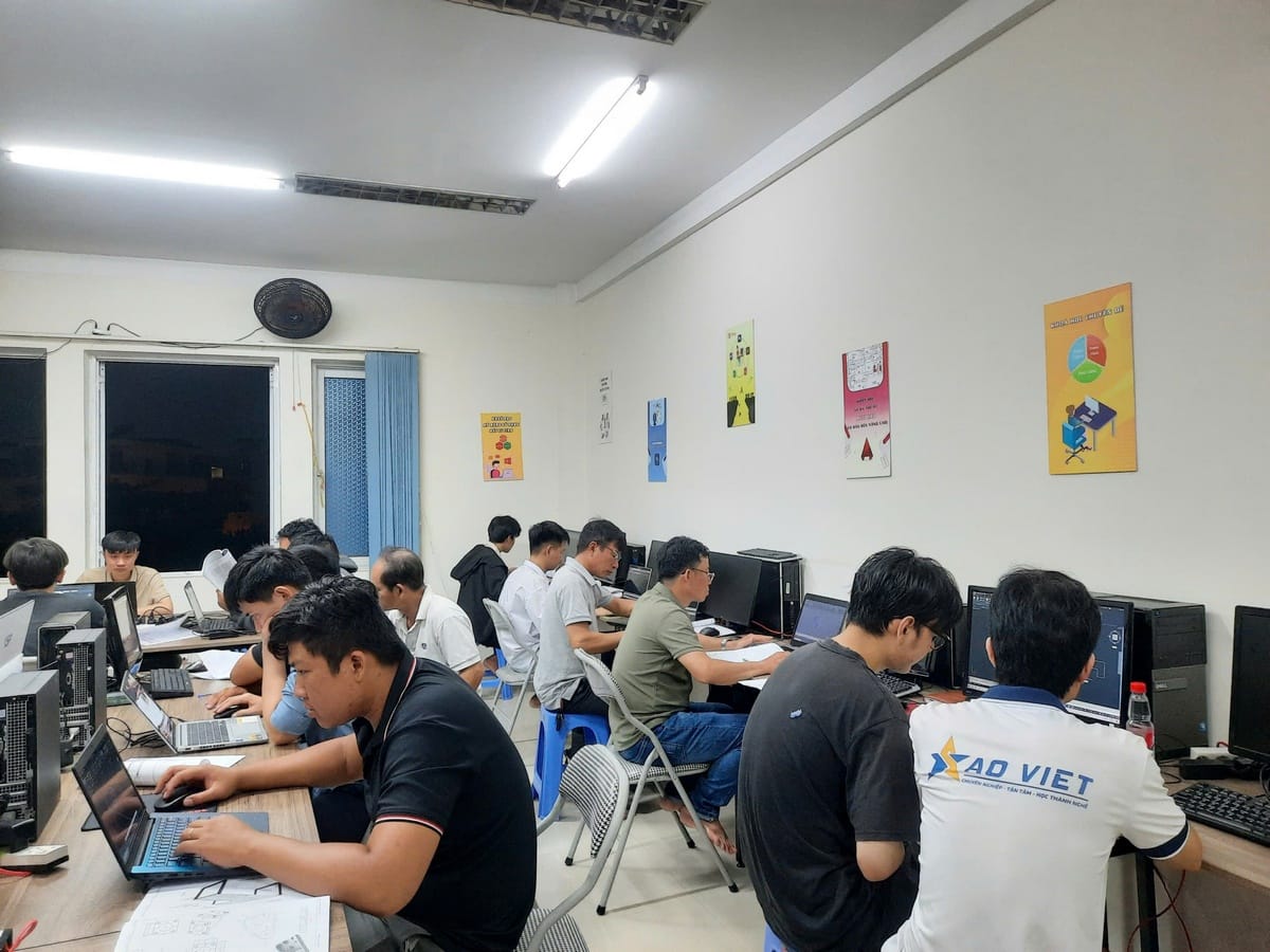 Học autocad tại Tin Học Sao Việt