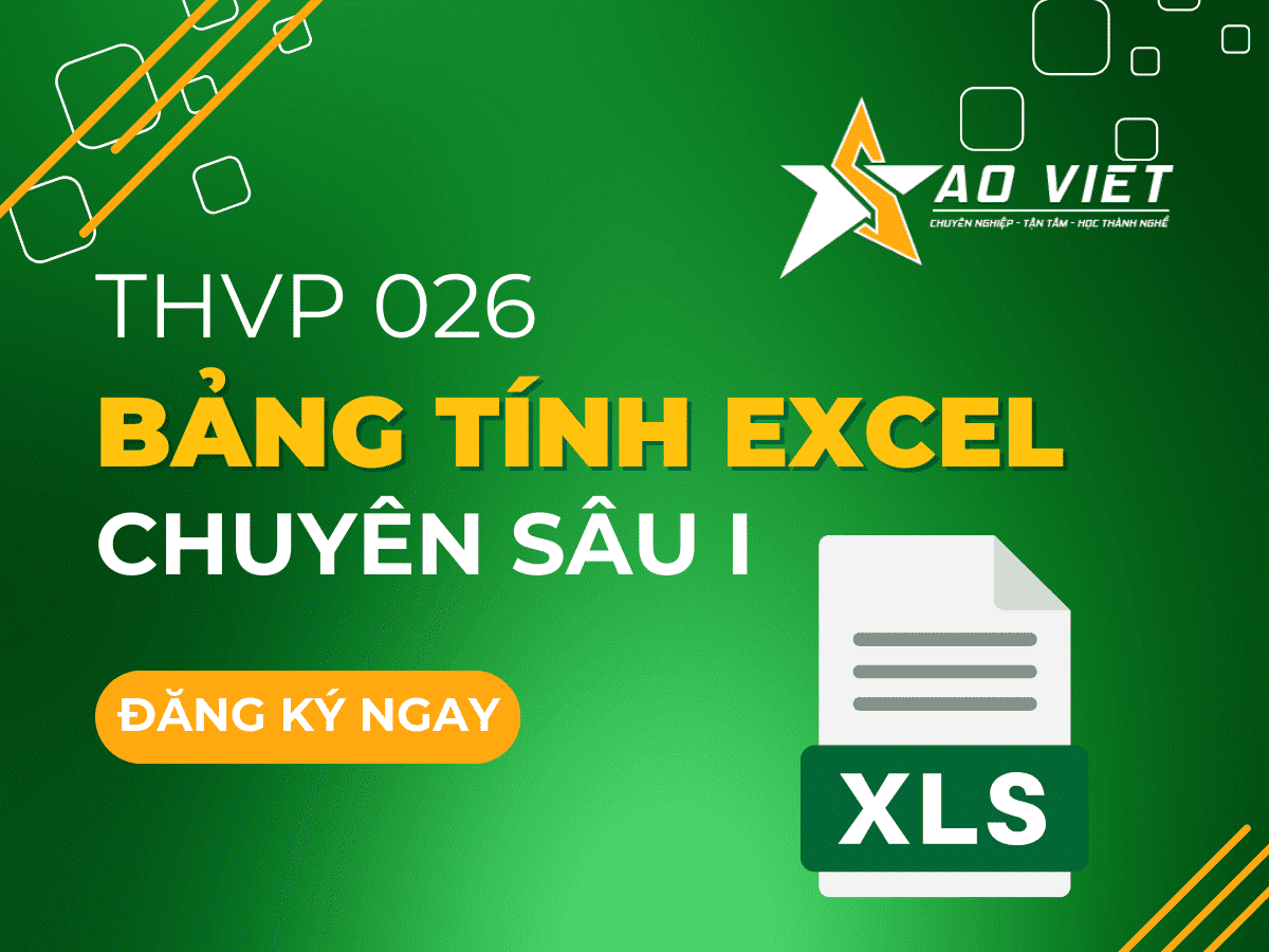Khóa học Excel chuyên sâu