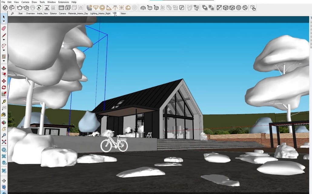 thiết kế không gian nhà ở