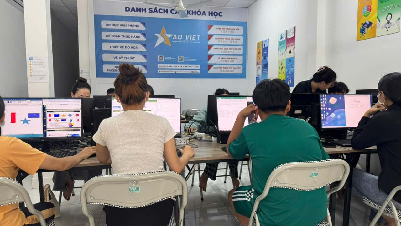 khóa học vi tính văn phòng cơ bản