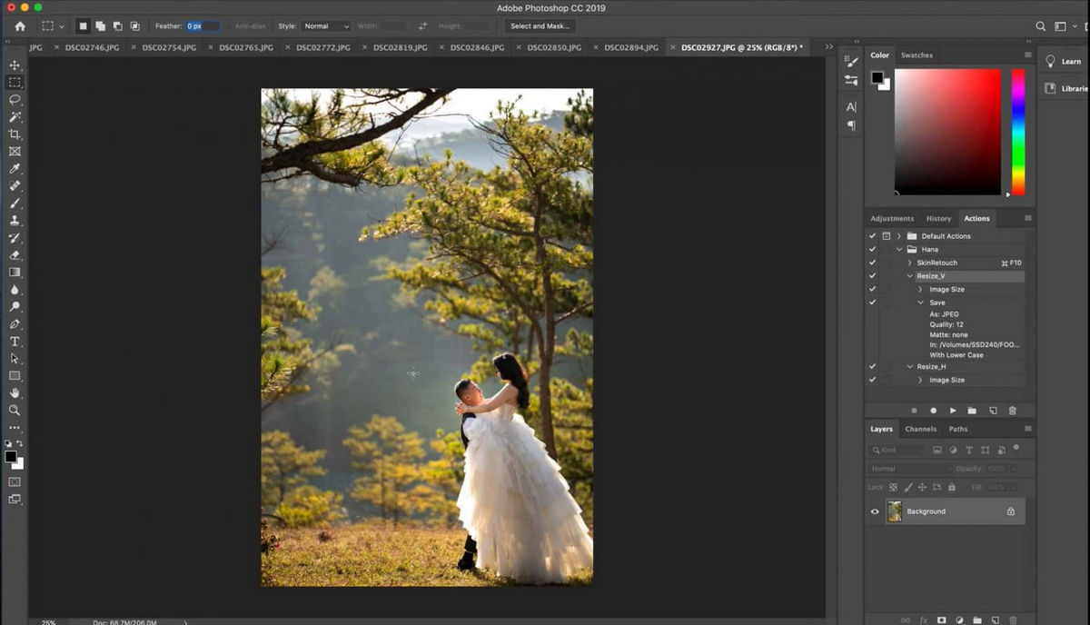 Sản phẩm học viên khóa học Photoshop ở Vũng Tàu