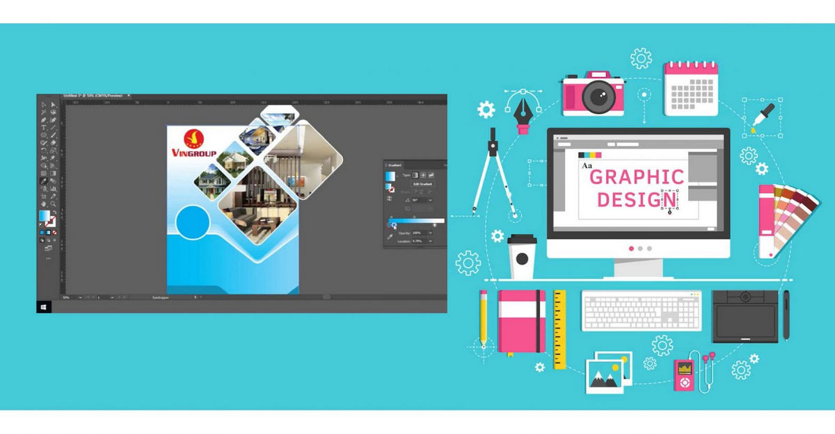 Sản phẩm học viên khóa học Photoshop ở Vũng Tàu