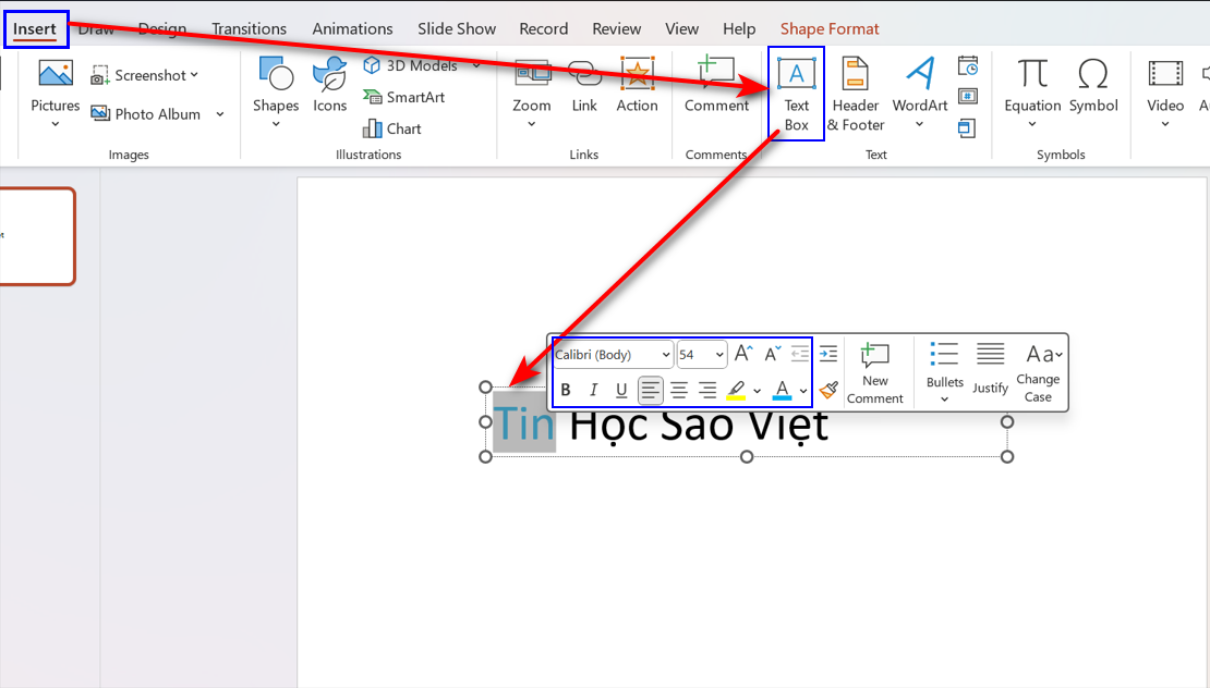 Chen-van-ban-vao-slide