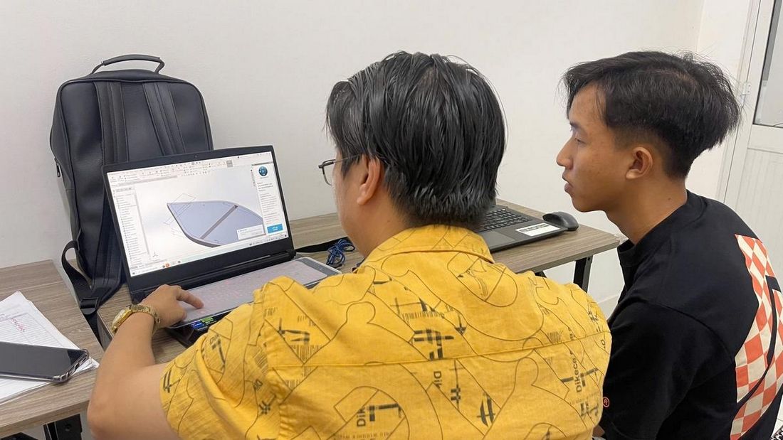 giảng viên trong khóa học solidworks tại bình tân