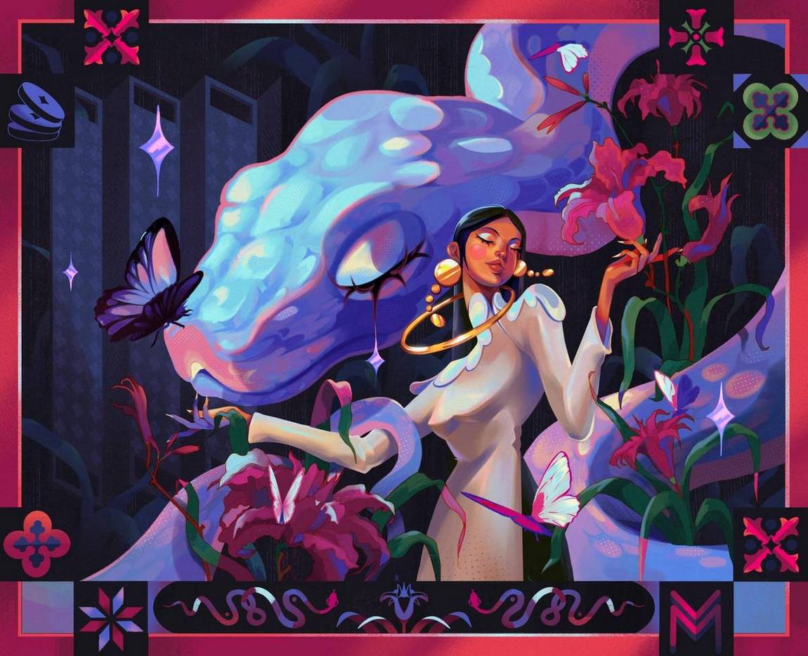 sản phẩm 2 từ học viên sau khóa học illustrator tại bình tân