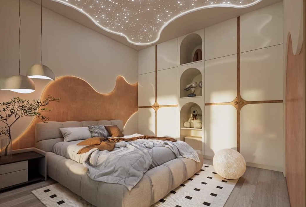 học viên thiết kế phòng ngủ bằng sketchup