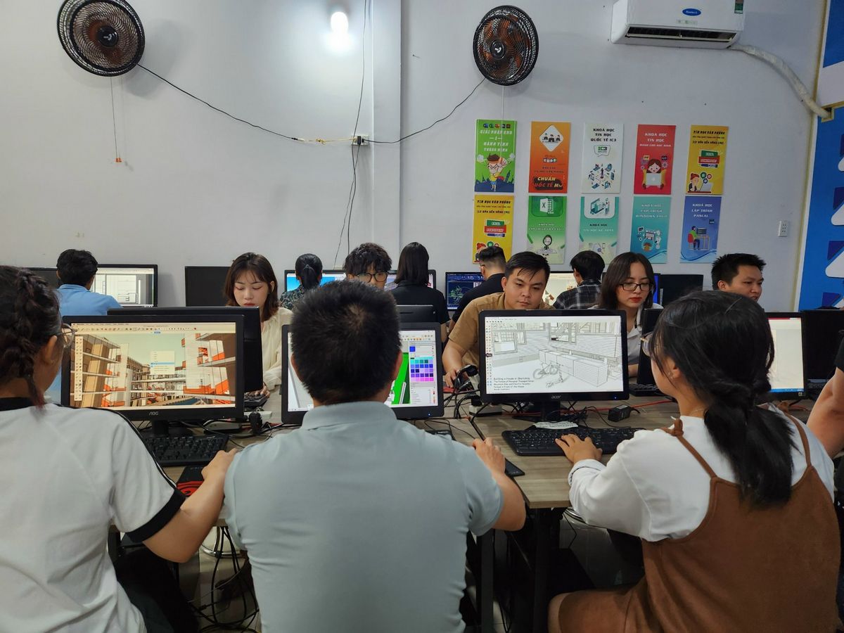 lớp học sketchup tại Bình Tân