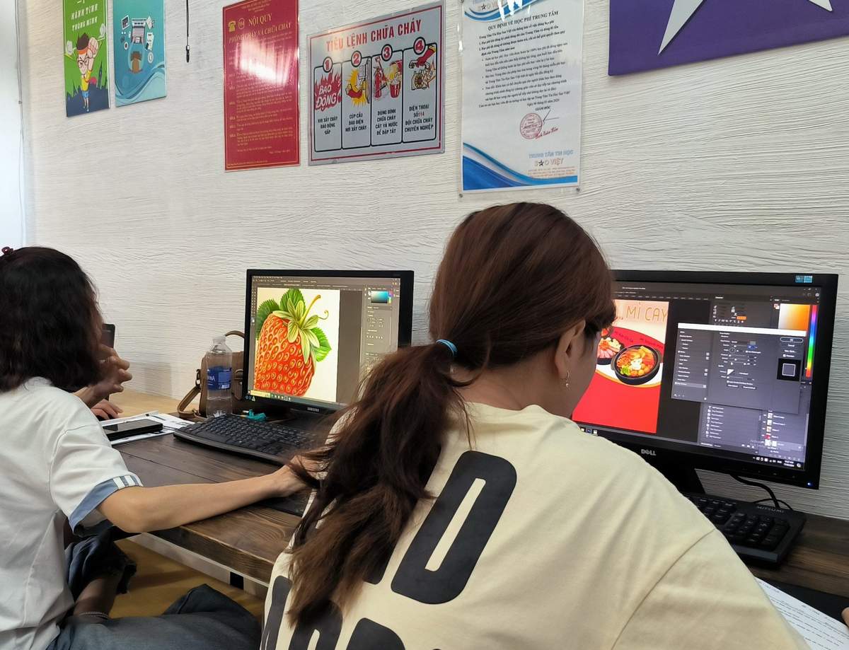 các công việc liên quan đến photoshop