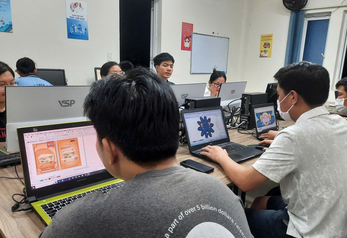 khóa học coreldraw tại bình tân