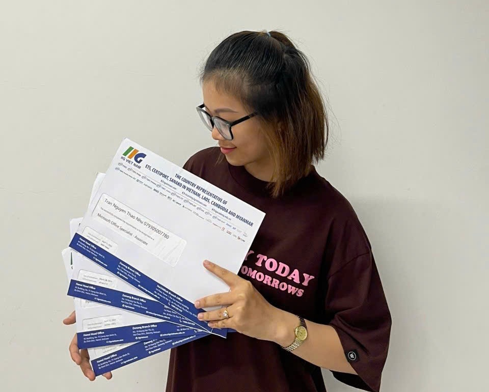 lợi ích khi bạn sở hữu chứng chỉ MOS