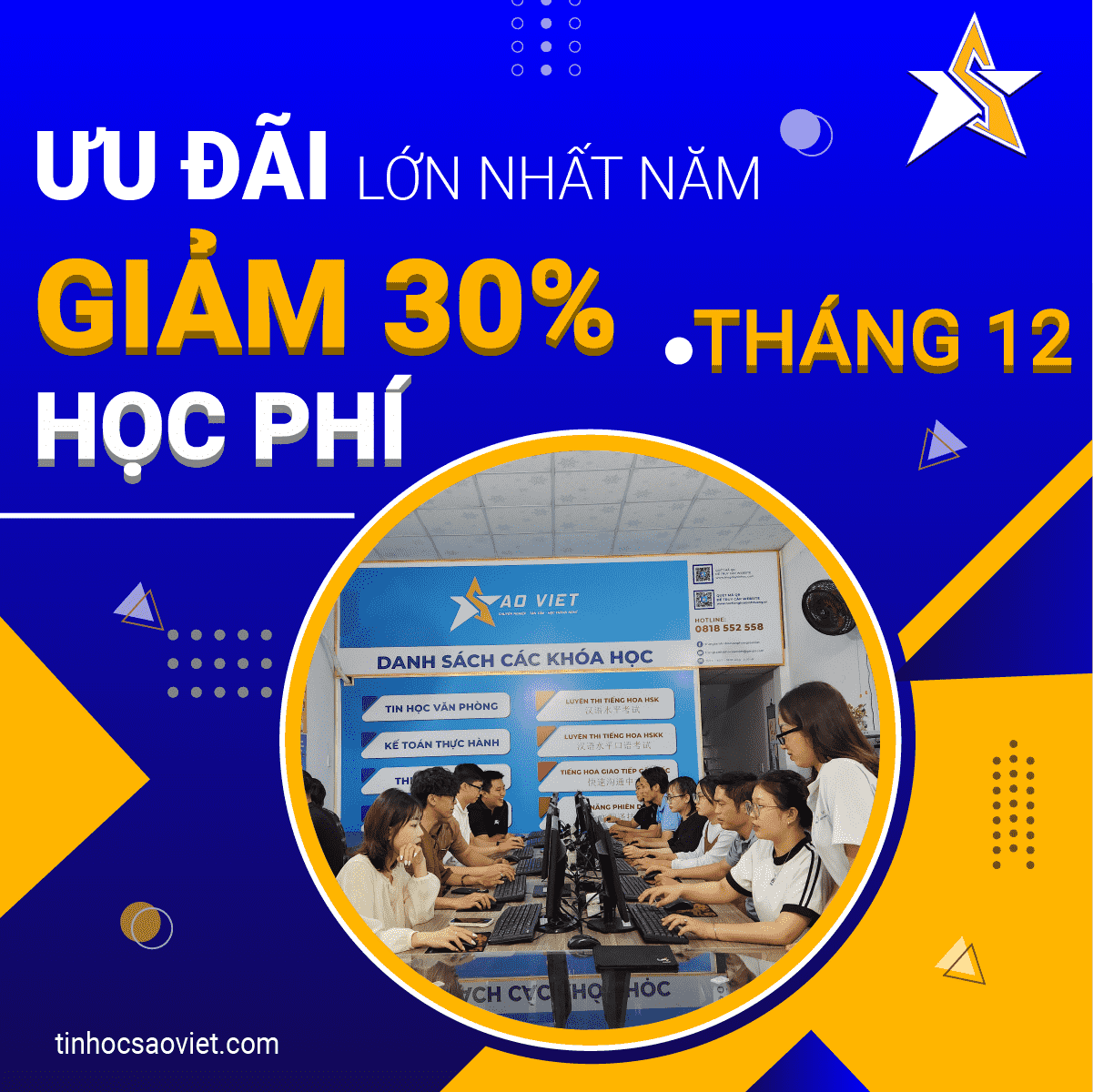 Khai giảng khóa học tin học văn phòng tháng 11 năm 2024