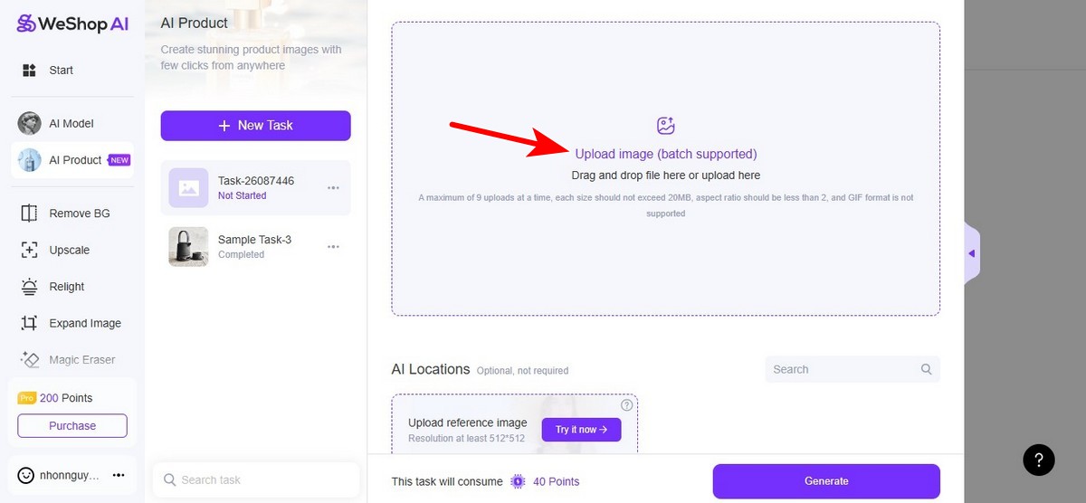bước 4 up load hình ảnh