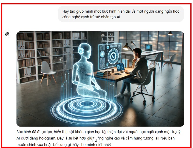 ví dụ sử dụng ChatGPT