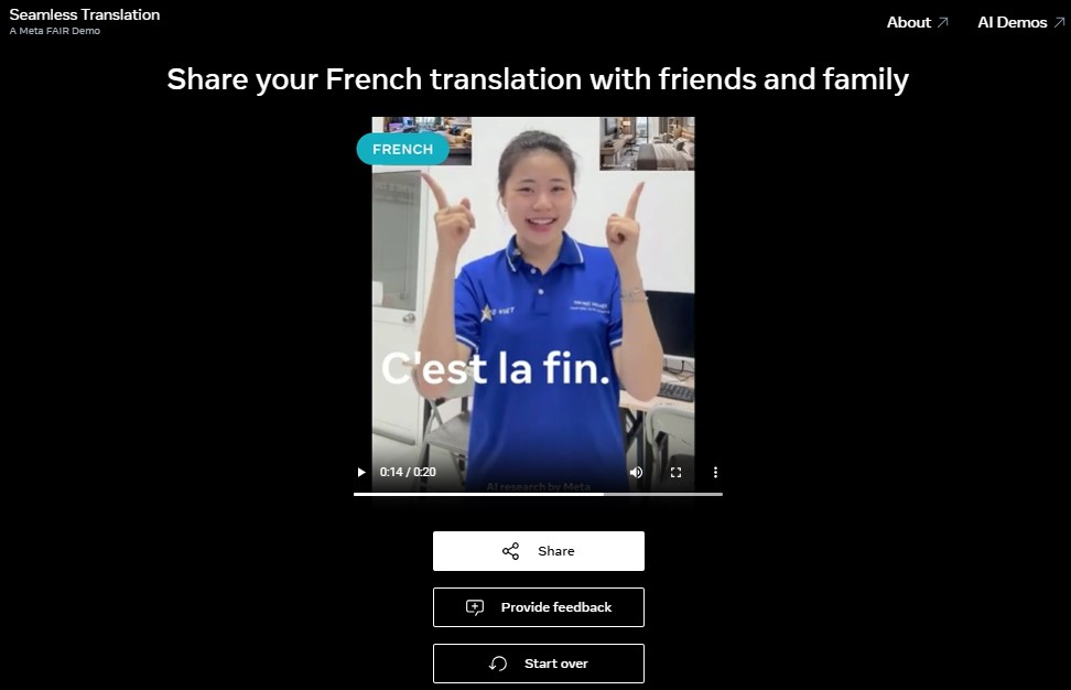 bước 4 xem lại video và tải xuống